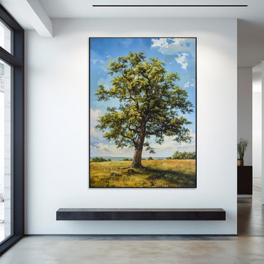 Acrylic Painting of a Tree